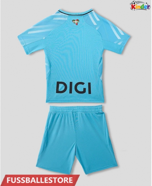 Günstige Athletic Bilbao 3rd trikot Kinder 2026-27 Kurzarm (+ Kurze Hosen)